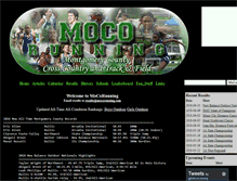 Tablet Screenshot of mocorunning.com
